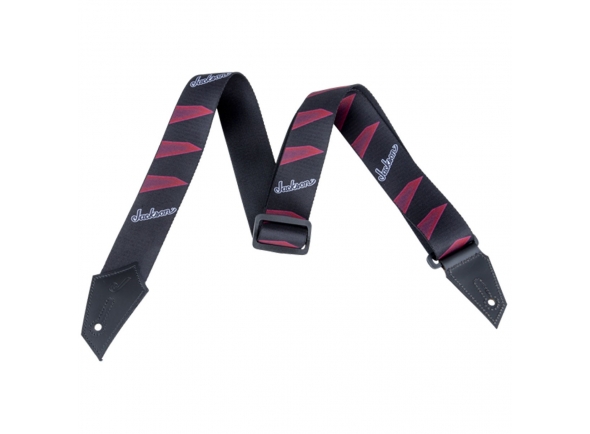 Jackson Headstock Pattern - Black/Red Jackson Headstock Pattern - Black/Red
